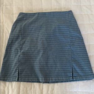 Plaid Brandy Melville mini skirt